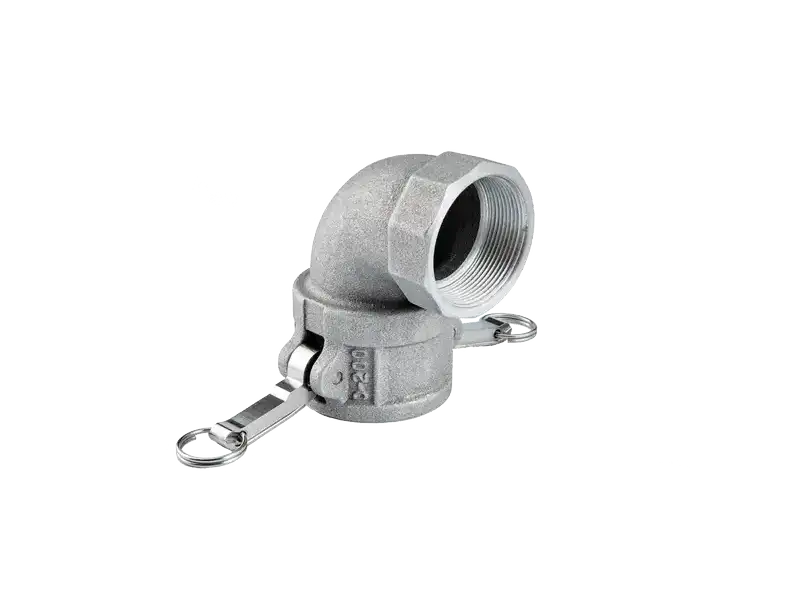 Coupler with 90 degree Female Threaded