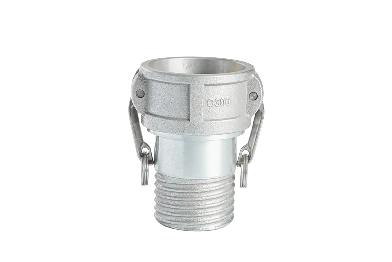 Coupler with Swivel Hose Shank